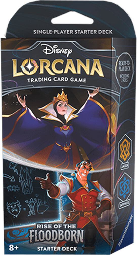 lorcana amber sapphire starter deck list Starter Decks, Lorcana, Rise of the Floodborn, Amber/Sapphire – Gargoyle  Games