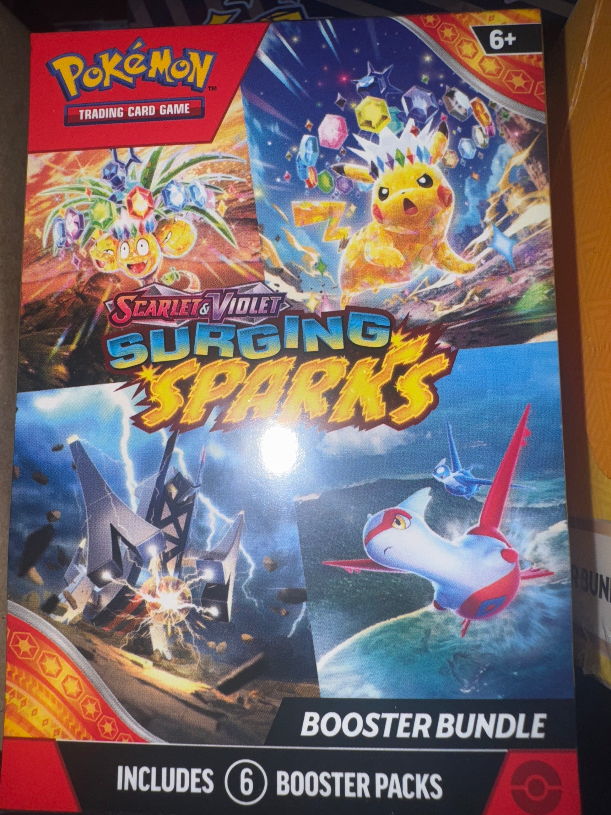 surging sparks 6 booster box Pokemon TCG Surging Sparks Booster Box Factory Sealed