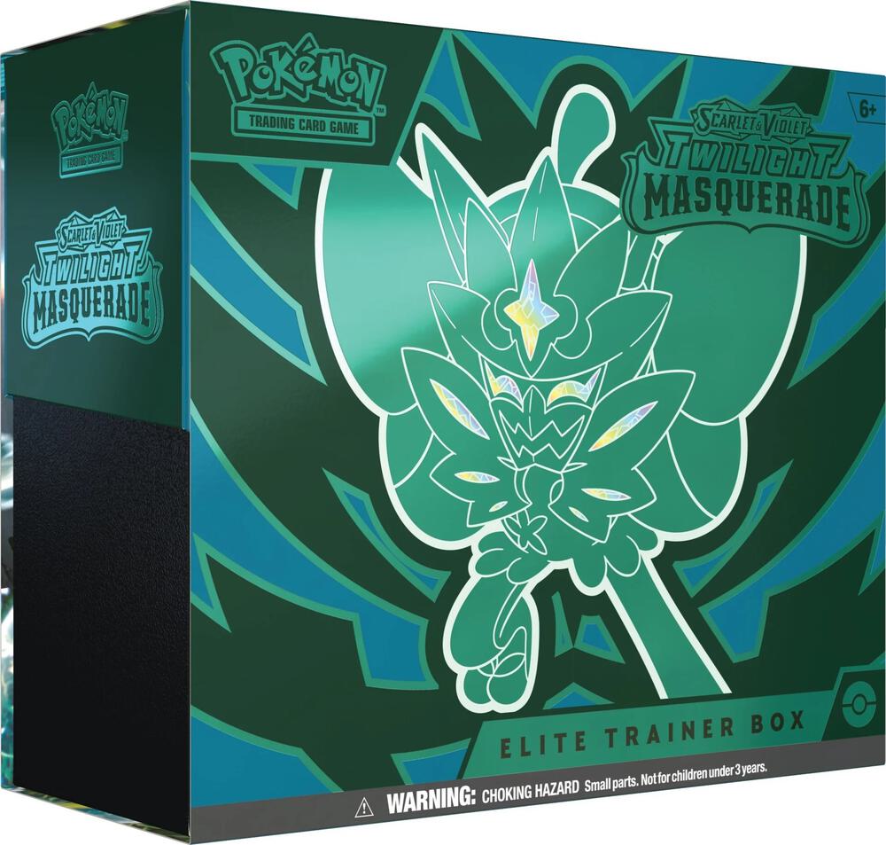 Elite Trainer Box, Pokémon, Twilight Masquerade